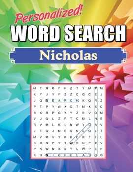 Nicholas Word Search: Large Print Word Find Puzzles