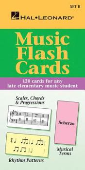 Paperback Music Flash Cards - Set B: Hal Leonard Student Piano Library Book