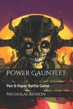 Paperback Power Gauntlet: Pen & Paper Battle Game Book