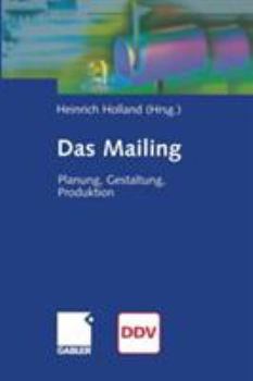 Hardcover Das Mailing: Planung, Gestaltung, Produktion [German] Book