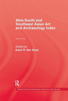 Paperback Abia South and Southeast Asian Art and Archaeology Index Book