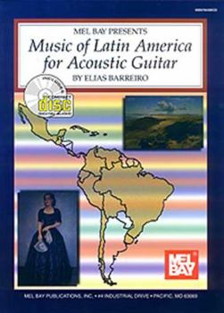 Paperback Music of Latin America for Acoustic Guitar [With CD] Book