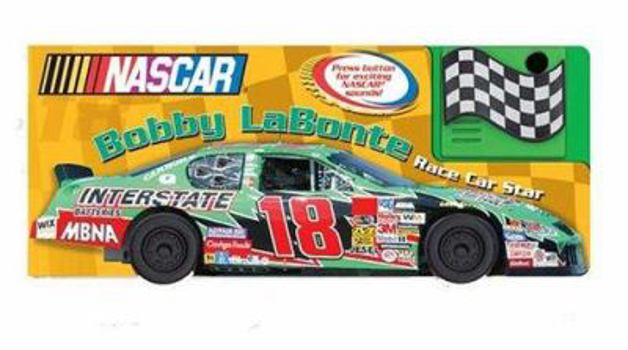 Hardcover NASCAR Shaped Book with Sounds: Bobby LaBonte Book