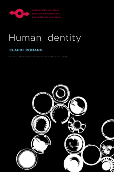 Hardcover Human Identity (Studies in Phenomenology and Existential Philosophy) Book