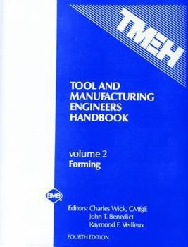 Hardcover Tool and Manufacturing Engineers Handbook: Forming Book