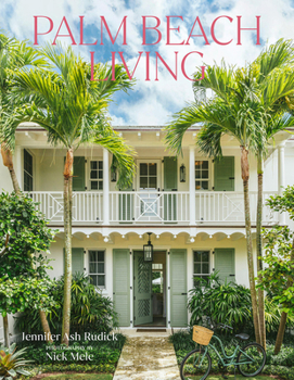 Hardcover Palm Beach Living Book