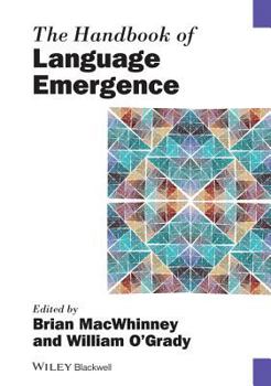 Hardcover The Handbook of Language Emergence Book