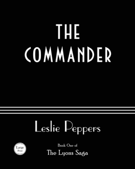 Paperback The Commander [Large Print] Book