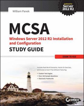 Paperback MCSA Windows Server 2012 R2 Installation and Configuration Study Guide: Exam 70-410 Book