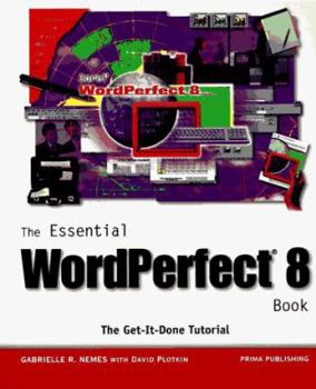 Hardcover Essential WordPerfect 8 Book