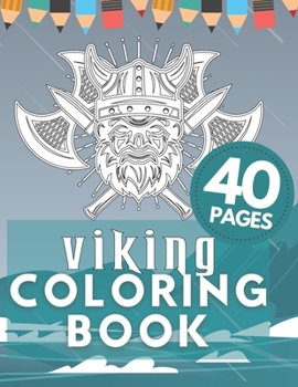 Paperback Viking Coloring Book: Norse Viking Dover Vikings More Warriors Book