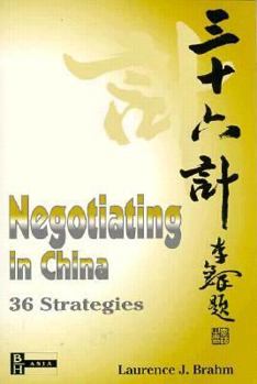 Paperback Negotiating in China 36 Strategies Book