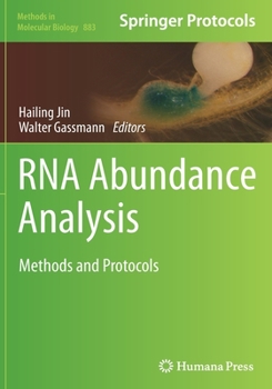 Paperback RNA Abundance Analysis: Methods and Protocols Book
