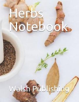 Paperback Herbs Notebook Book