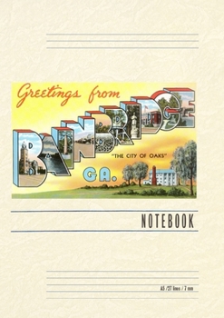 Paperback Vintage Lined Notebook Greetings from Bainbridge Book
