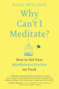 Paperback Why Can't I Meditate?: How to Get Your Mindfulness Practice on Track Book