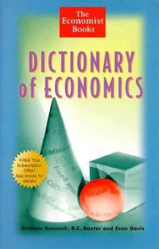 Hardcover The Economist Books Dictionary of Economics Book