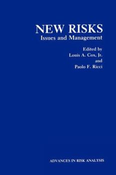 Hardcover New Risks: Issues and Management Book