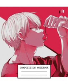 Composition Notebook: My Hero Academia Soft Glossy Cover Wide Ruled Lined Pages Book 7.5 x 9.25 Inches 110 Pages