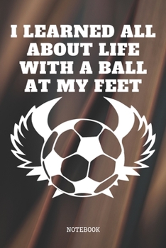 Notebook: I Love Soccer Game Planner / Organizer / Lined Notebook (6" x 9")