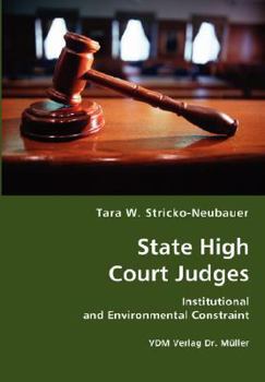 Paperback State High Court Judges Book