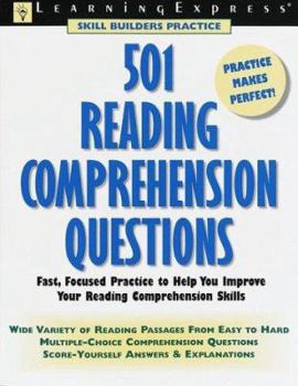 Paperback 501 Reading Comprehension Questions Book