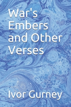 Paperback War's Embers and Other Verses Book