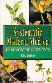 Hardcover Systematic Materia Medica of Homoeopathic Remedies Book