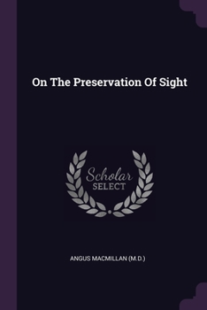 Paperback On The Preservation Of Sight Book