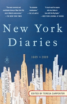 Paperback New York Diaries: 1609 to 2009 Book