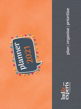Hardcover Pop Planner 2021 H/B Orange Cover Book