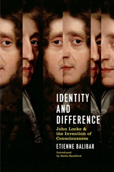 Paperback Identity and Difference: John Locke and the Invention of Consciousness Book