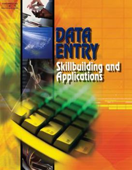 Paperback Data Entry: Skillbuilding & Applications [With CDROM] Book