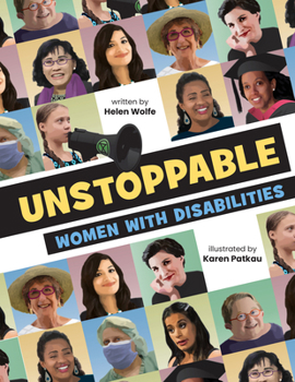 Hardcover Unstoppable: Women with Disabilities Book