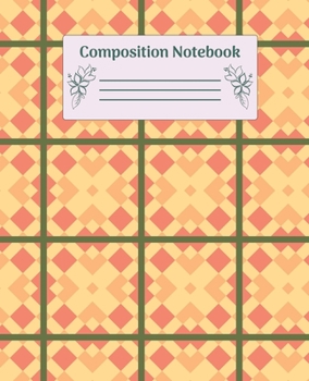 Paperback Composition Notebook: Wide Ruled Notebooks Paper - Composition Notebook (Diary, Journal) 7.5x9.25in 110 Pages Wide Ruled Notebooks Paper Book
