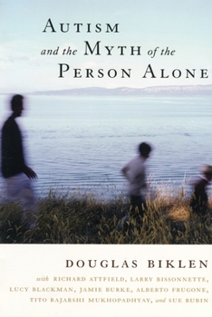 Paperback Autism and the Myth of the Person Alone Book