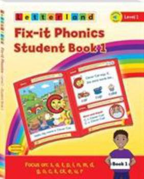 Paperback Fix-it Phonics - Level 1 - Student Book 1 (2nd Edition) Book