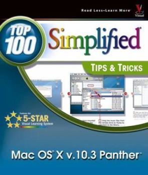 Paperback Mac OS X V.10.3 Panther Book