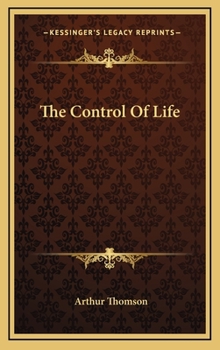 Hardcover The Control of Life Book