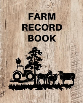 Paperback Farm Record Keeping Log Book: Farm Management Organizer, Journal Record Book, Income and Expense Tracker, Livestock Inventory Accounting Notebook, E Book