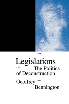 Paperback Legislations: The Politics of Deconstruction Book