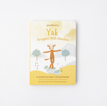 Slumberkins Yak, Struggles With Mistakes - A Lesson In Self-Acceptance | Promotes Self-Acceptance | Social Emotional Tools for Ages 0+
