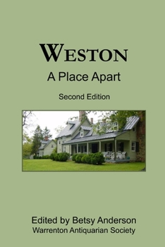 Paperback Weston: A Place Apart (Second Edition) Book