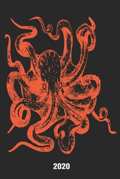Terminplaner 2020: Terminkalender für 2020 mit Oktubus Kraken Cover | Wochenplaner | elegantes Softcover | A5 | To Do Liste | Platz für Notizen | für ... Beruf, Studium und Schule (German Edition)