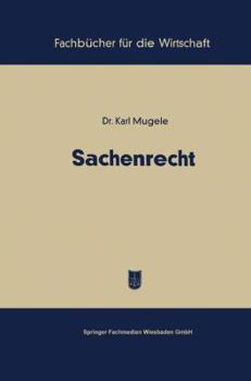 Paperback Sachenrecht [German] Book