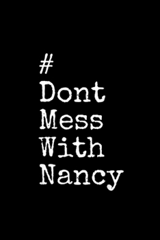 Don't Mess With Nancy Pelosi Reporter Smack Down: Blank Lined Notebook Journal for Work, School, Office | 6x9 110 page