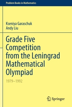 Paperback Grade Five Competition from the Leningrad Mathematical Olympiad: 1979-1992 Book