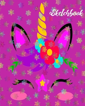 Sketchbook: Unicorn Design Doodle Activity NoteBook - Create Your Unique Art, Games, Ideas and Creative Stories Workbook For Girls - Diary (Adorable Unicorn Drawing Travel Journal)