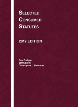 Paperback Selected Consumer Statutes, 2019 (Selected Statutes) Book