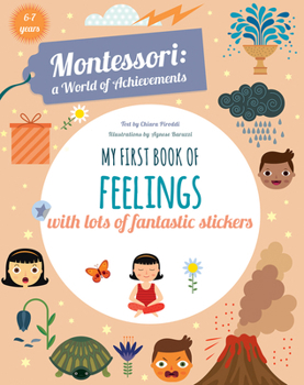 Paperback My First Book of Feelings: Montessori Activity Book